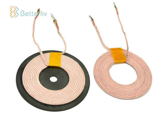 Magnetic Induction Qi Charging Coil 1.2mm Dia For Smartphone