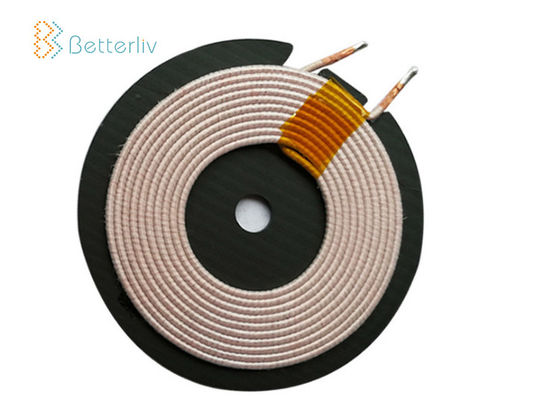 Magnetic Induction Qi Charging Coil 1.2mm Dia For Smartphone